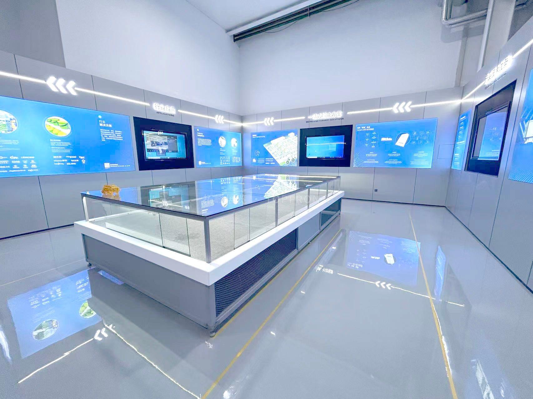海天精工十分厂展示厅｜宁波高端制造企业展厅设计施工 实拍 2