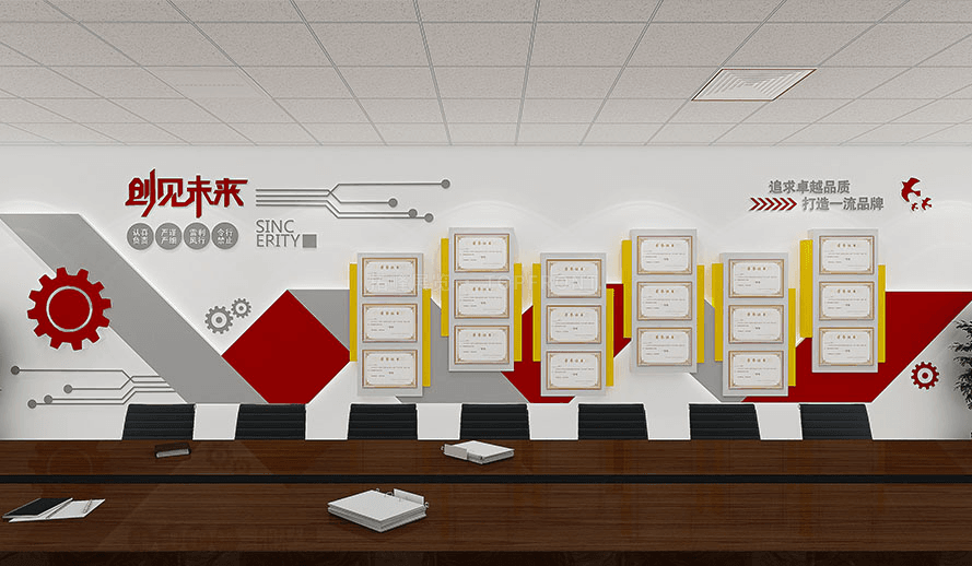 文化墙改造｜企业办公环境与品牌文化升级案例